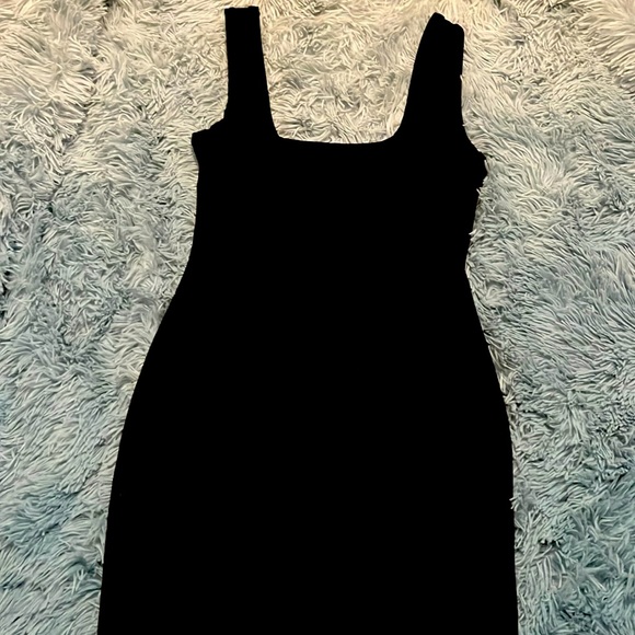 popular 21 black dress Popular 21 Dress Bodycon Sculpting Black Womens Size Medium/Large Ribbed NEW